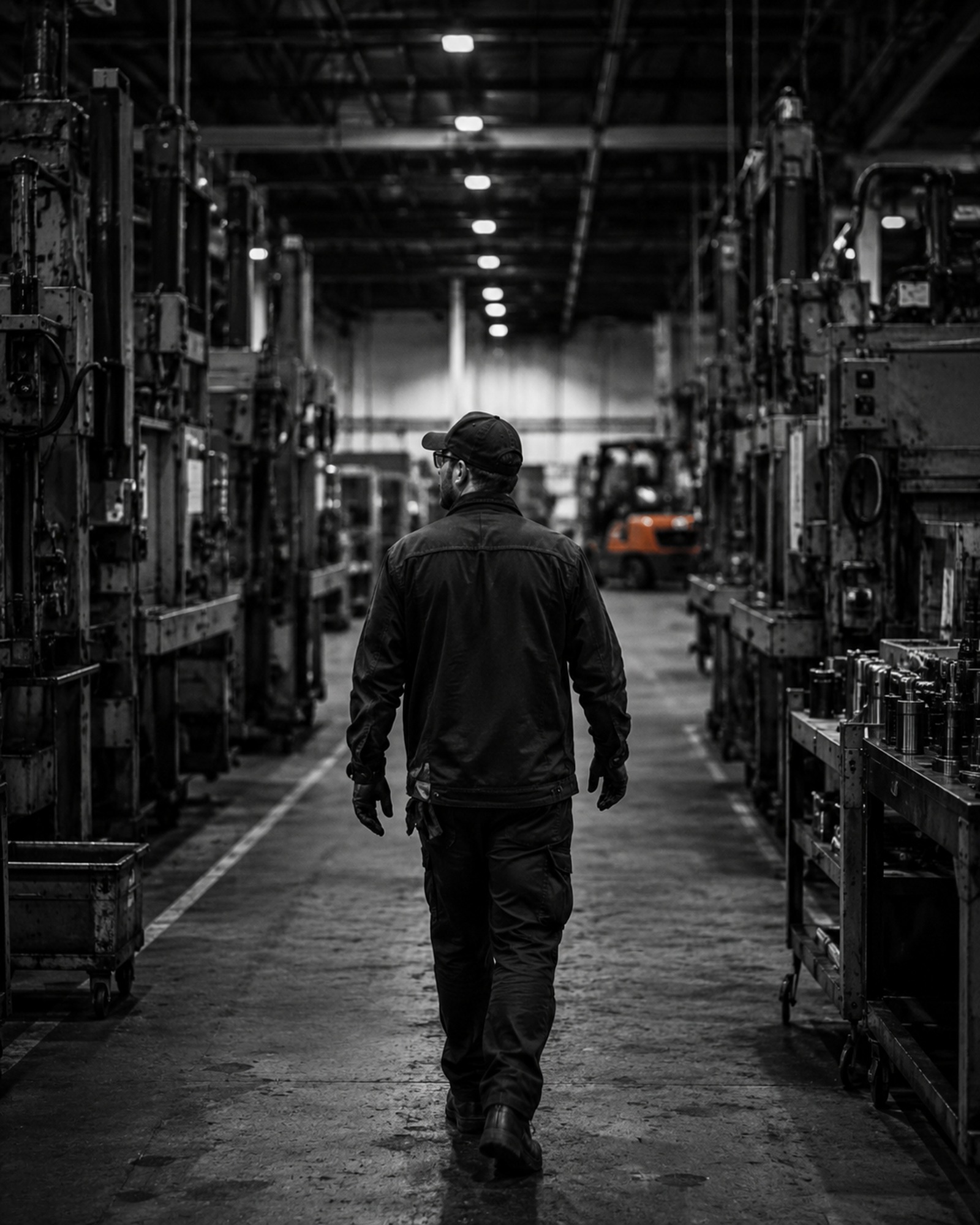 Industrial / Manufacturing professional at work